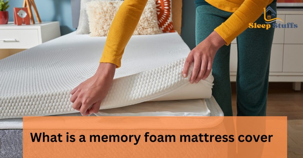 cover for memory foam mattress for storange