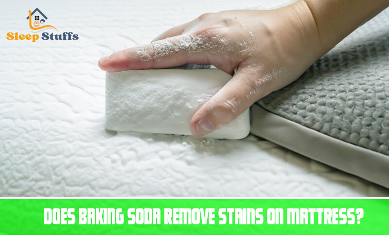 Does baking soda remove stains on mattress