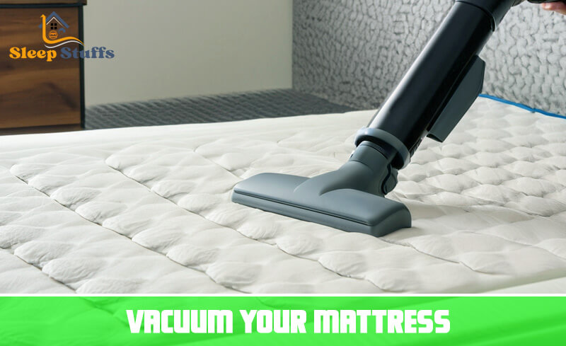 Vacuum your mattress