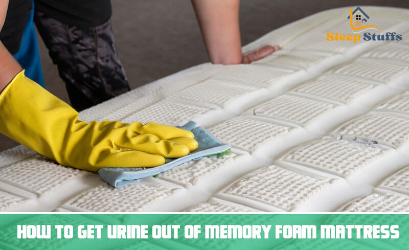 how to get urine out of memory foam mattress