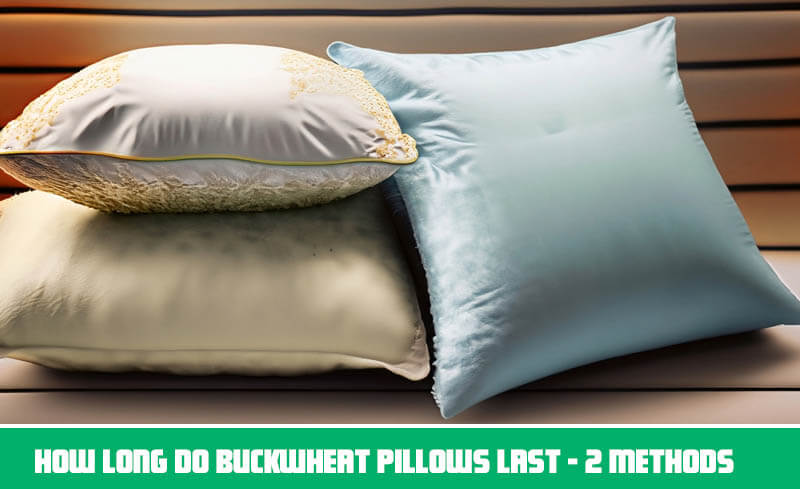 how long do buckwheat pillows last - 2 methods